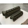 Цівка на АК 47/74 DLG TACTICAL (DLG-099) полімерна, колір Олива, 2 планки picatinny - Зображення 1