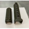 Цівка на АК 47/74 DLG TACTICAL (DLG-099) полімерна, колір Олива, 2 планки picatinny - Зображення 3