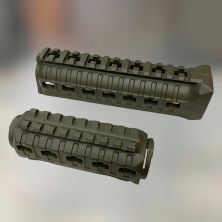 Цівка на АК 47/74 DLG TACTICAL (DLG-099) полімерна, колір Олива, 2 планки picatinny Цівка на АК 47/74 DLG TACTICAL (DLG-099) полімерна, колір Олива, 2 планки picatinny