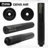 Глушник бойовий STEEL Gen 5 AIR 5.45, різьба 24×1.5, саундмодератор АК - Зображення 2