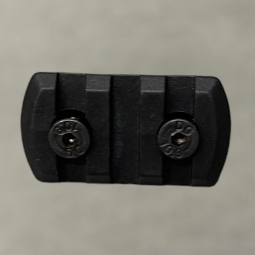 Планка Picatinny для кріплення на M-LOK, Чорна, DLG TACTICAL (DLG-109) 3 Slots