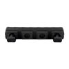 Планка Picatinny для кріплення на M-LOK, Чорна, DLG TACTICAL (DLG-111) 7 Slots - Зображення 1