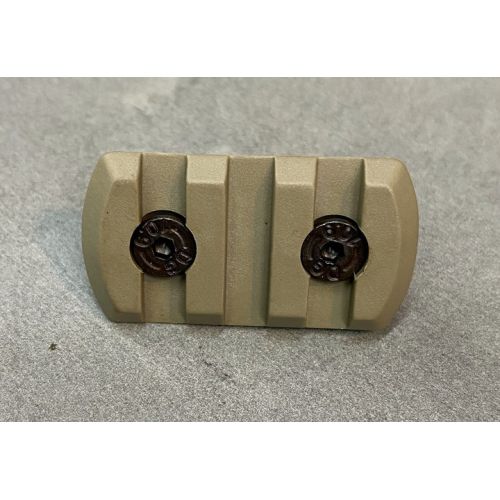Планка Picatinny для кріплення на M-LOK, Койот, DLG TACTICAL (DLG-109) 3 Slots