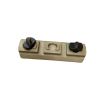 Планка Picatinny для кріплення на M-LOK, Койот, DLG TACTICAL (DLG-110) 5 Slots - Зображення 1