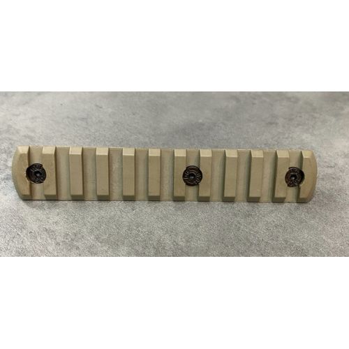 Планка Picatinny для кріплення на M-LOK, Койот, DLG TACTICAL (DLG-113) 11 Slots