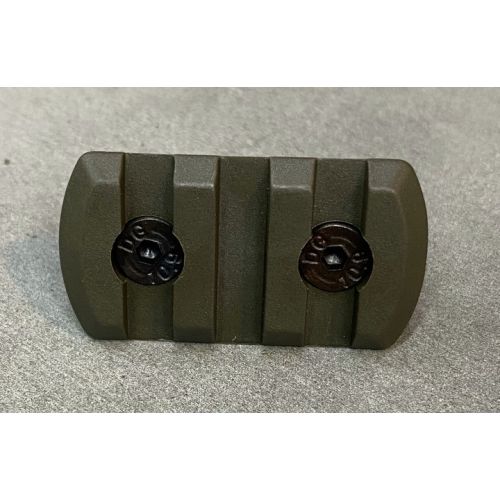 Планка Picatinny для кріплення на M-LOK, Олива, DLG TACTICAL (DLG-109) 3 Slots