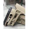 Приклад (база) DLG TBS COMPACT DLG-130-052, Койот, Mil-Spec, з високим підщечником 4 см, антабки - Зображення 3