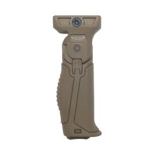 Рукоятка перенесення вогню DLG Tactical (DLG-048) на планку Picatinny, колір Койот, складана Рукоятка перенесення вогню DLG Tactical (DLG-048) на планку Picatinny, колір Койот, складана