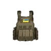 Плитоноска з підсумками 2Е - Тип 3 "COMBAT"  (2E-MILPLACARTYPE3-YC-OG) Олива - Зображення 1