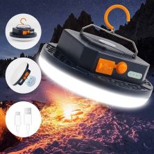 Ліхтар акумуляторний Moslighting MOS-14 з повербанком 9900 мАг синій