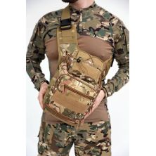 Сумка тактична ESDY (NB-20) з кобурою 15 л, Мультикам