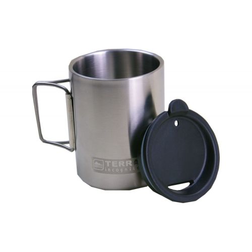 Термокружка туристична з кришкою TerraIncognita T-Mug 350 W/cap
