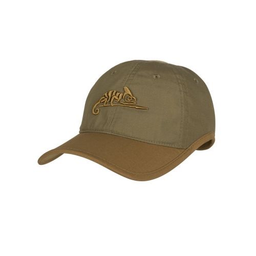 Бейсболка Helikon-Tex LOGO - PolyCotton Ripstop, Adaptive Green / Coyote (CZ-LGC-PR-1211A)