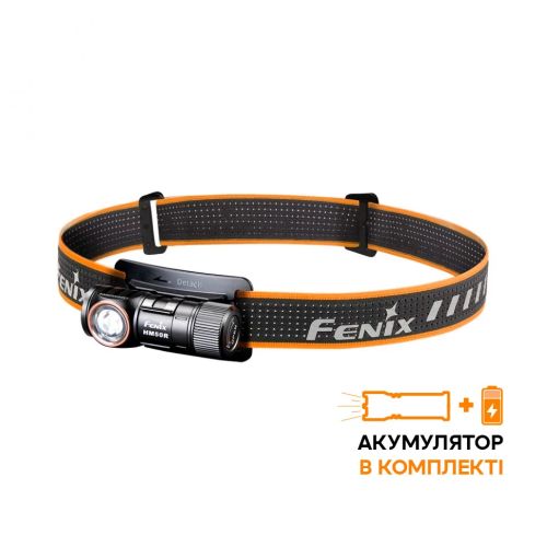 Ліхтар Fenix HM50R V2.0 (HM50RV20) налобний, LED, 115 м, 700 люмен, 16340, 78 г, Чорний