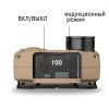 Ліхтарик налобний MX8825 Red light (3P35, COB, RGB, Motion Sensor, Power Bank, сірий - Зображення 1