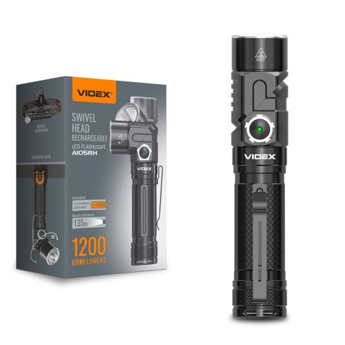 Ліхтар ручний VIDEX VLF-A105RH 1200Lm 5000k