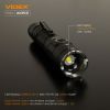 Ліхтар ручний VIDEX VLF-A105Z 1200Lm 5000k - Зображення 3