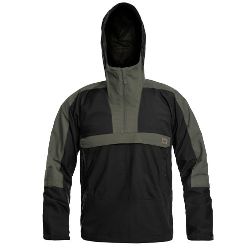 Анорак Helikon-Tex Woodsman Dura Canvas Олива/Чорний