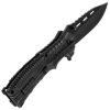Складаний ніж Mil-Tec Paracord Black з кресалом (15318400) - Зображення 4