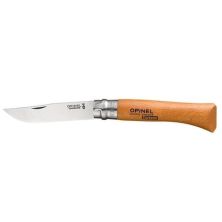 Ніж Opinel №10 Carbone VRN, без упаковки (113100) 100 мм, кишеньковий (EDC), складаний, вуглецева