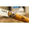 Ніж Opinel 7 Carbone VRN, без упаковки (113070) 80 мм, кишеньковий (EDC), складаний, вуглецева  - Зображення 3