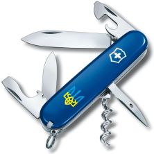 Ніж Victorinox SPARTAN UKRAINE Тризуб синьо-жовт. (1.3603.2_T0016u)