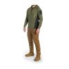 Кофта тактична Helikon-Tex RANGE HOODIE - TopCool,Олива, L (BL-BRH-TC-0201A-B05) - Зображення 3