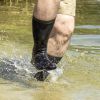 Шкарпетки водонепроникні Dexshell Trekking, з зеленою смужкою (DS636) - Зображення 1