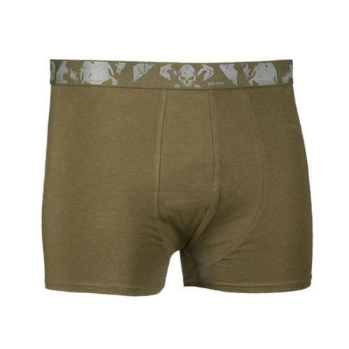 Труси Sturm Mil-Tec "Boxer Shorts Skull" (2 шт в комплекті) Olive (11200101)