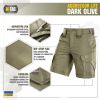 Шорти M-Tac Aggressor Short Dark Olive - Зображення 1