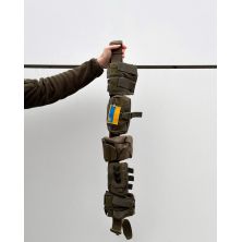 Тактичний пасок 2Е з 5-ма підсумками (2E-MILTACBELT-Y5PCH-OG) Олива