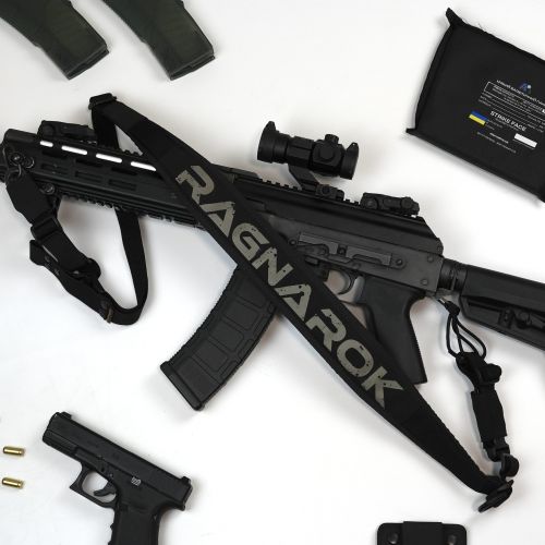 Збройовий ремінь RAGNAROK "RAGNARR" Gen.II (1/2-точковий) Чорний