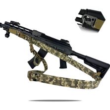 Ремінь збройовий триточковий RAGNAROK "Hel" Gen.II carbine Піксель
