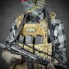 Ремінь збройовий RAGNAROK триточковий з широким наплічником "KRAKEN" sling Чорний - Зображення 3