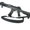 Ремінь збройовий RAGNAROK триточковий з широким наплічником "KRAKEN" carbine Чорний - Зображення 2