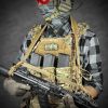 Ремінь збройовий RAGNAROK триточковий з широким наплічником "KRAKEN" sling Койот - Зображення 3