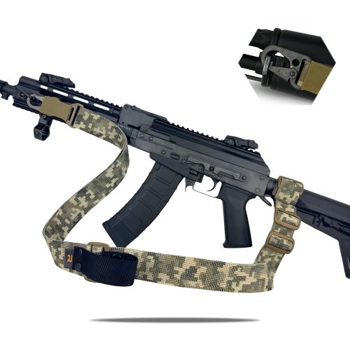 Ремінь збройовий одно/двоточковий з додатковим кріпленням RAGNAROK "TYR" carbine піксель