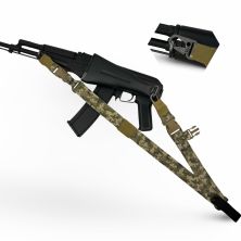 Ремінь збройовий одно/двоточковий RAGNAROK "ODIN" "carbine " Піксель