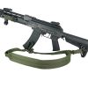 Ремінь збройовий RAGNAROK триточковий з широким наплічником "KRAKEN" carbine Олива - Зображення 2