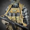 Ремінь збройовий RAGNAROK триточковий з широким наплічником "KRAKEN" carbine Койот - Зображення 3