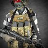 Ремінь збройовий одно/двоточковий з додатковим кріпленням RAGNAROK "TYR" carbine чорний - Зображення 3