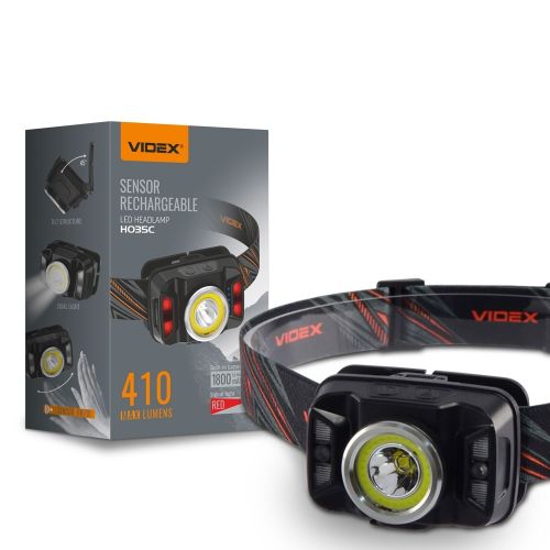 Ліхтар налоб VIDEX VLF-H035C 410Lm 5000K