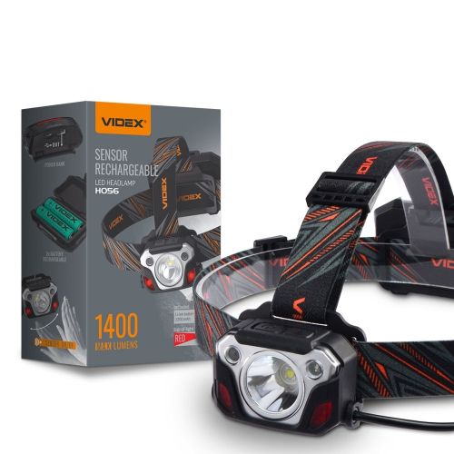 Ліхтар налоб VIDEX VLF-H056 1400Lm 6500K